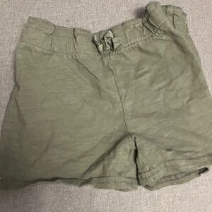 Carter's Sage Green Kid's Shorts